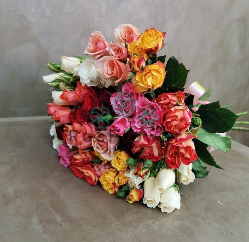 Букет цветов из: Розы в Шестаково