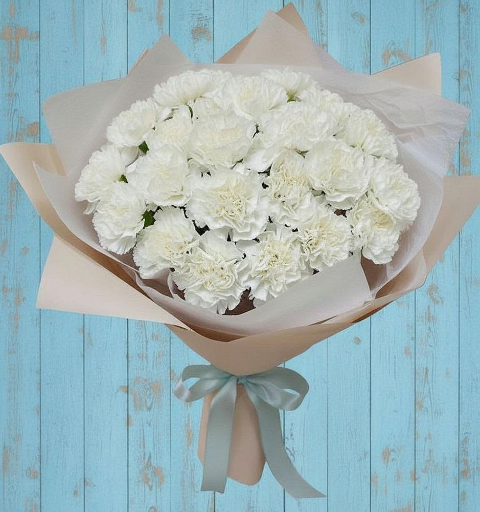 Букет цветов из: Гвоздики в Шестаково