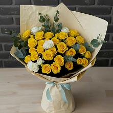 Букет цветов из:  Розы в Шестаково