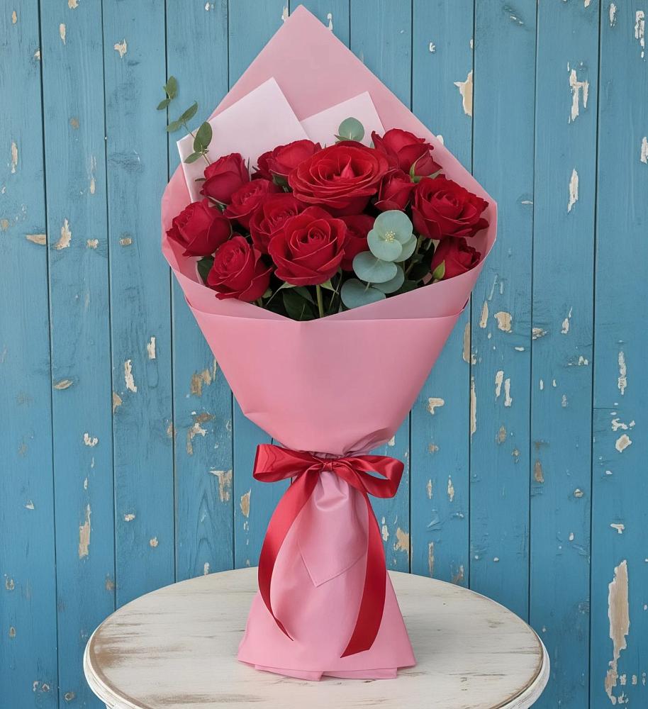 Букет цветов из: Розы в Шестаково