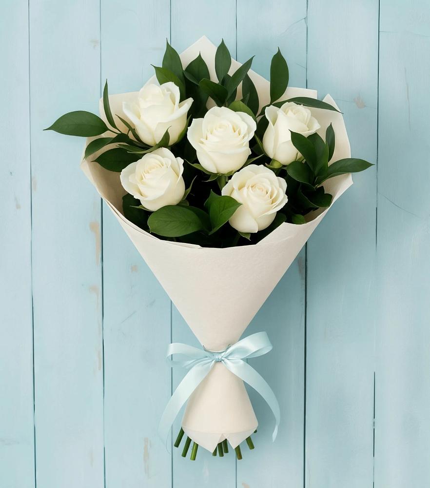 Букет цветов из: Розы в Шестаково