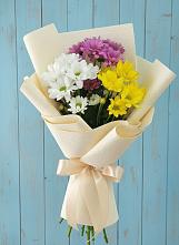 Букет цветов из:  Хризантемы в Шестаково