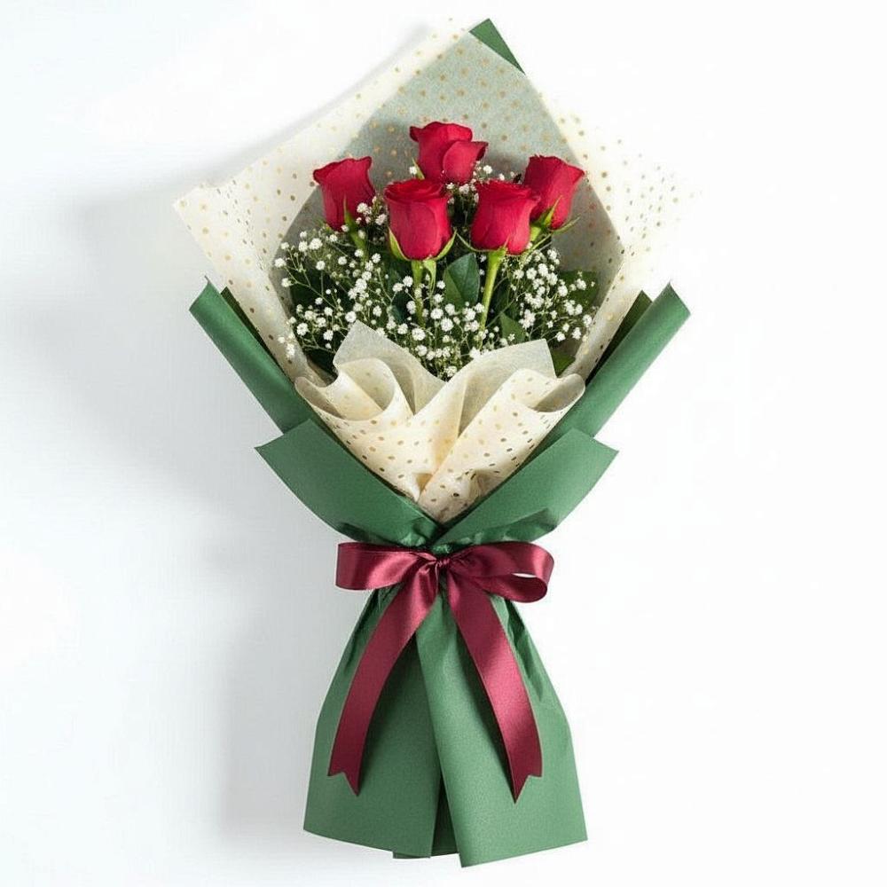 Букет цветов из: Розы в Шестаково