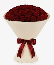 Букет 101 Бордовая роза Блэк Бакарра в Шестаково