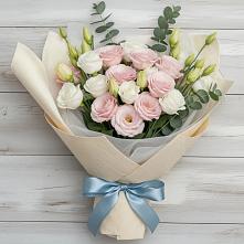 Букет цветов из:  Лизиантусы #REPLACE_PRED# Шестаково