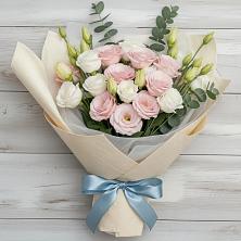 Букет цветов из:  Лизиантусы в Шестаково