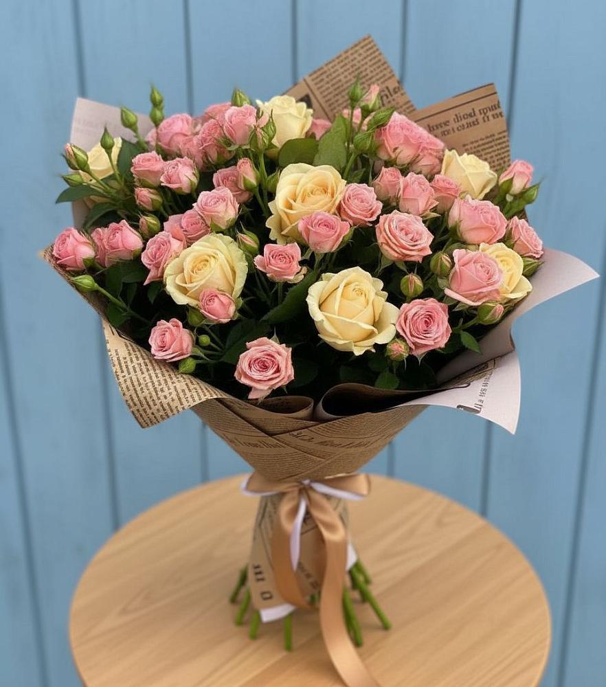 Букет цветов из: Розы в Шестаково