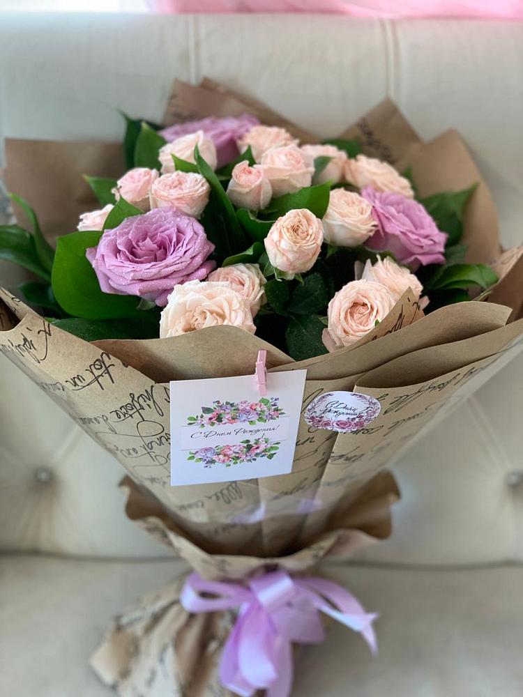 Букет цветов из: Розы в Шестаково