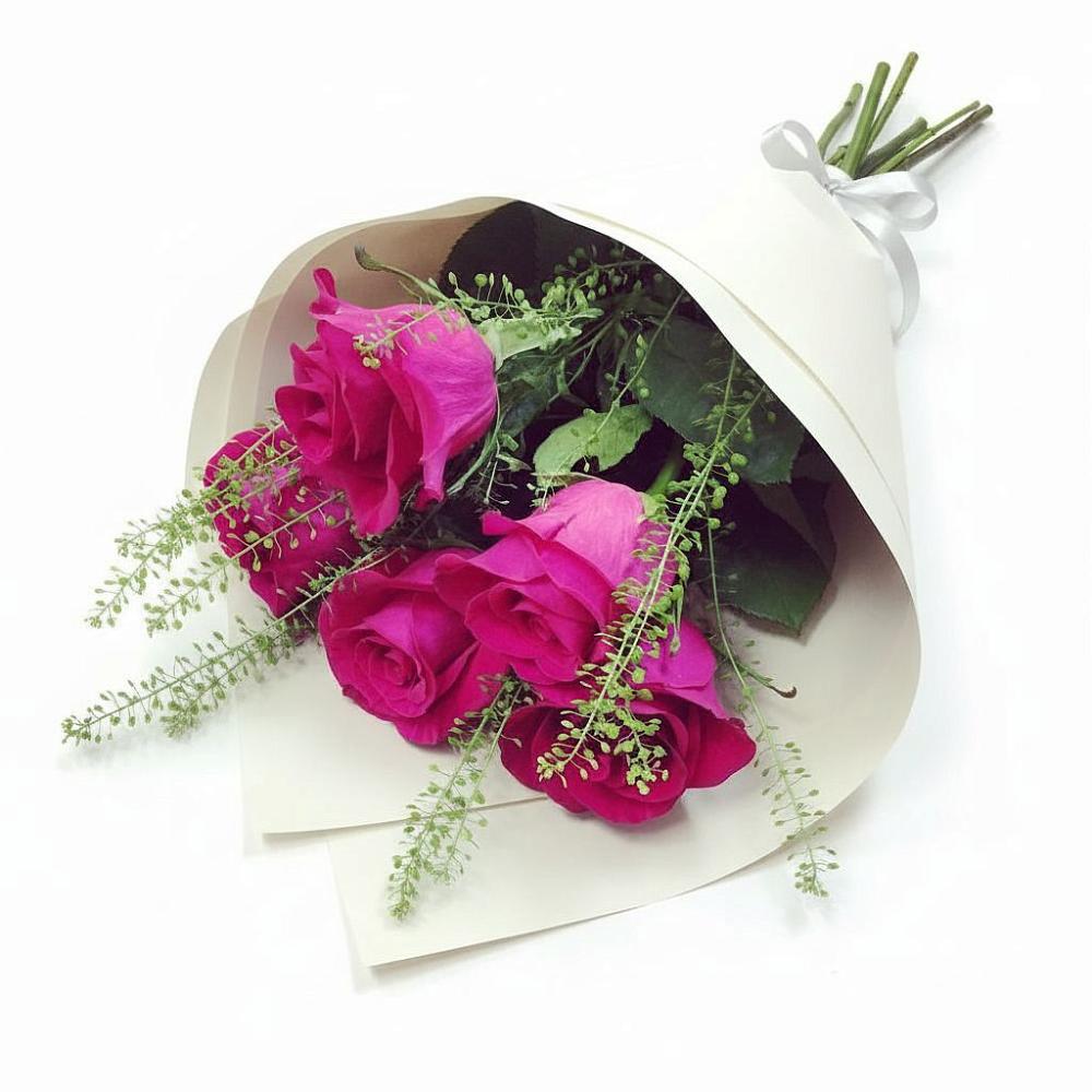 Букет цветов из: Розы в Шестаково