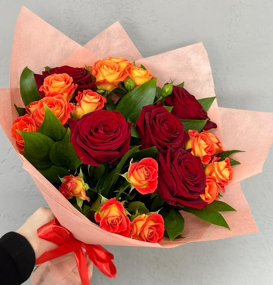 Букет Любовь и восторг в Шестаково