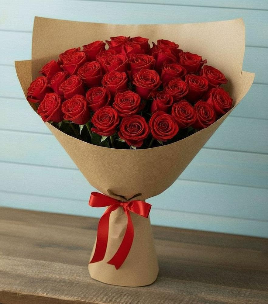 Букет Красные розы Милано в Шестаково