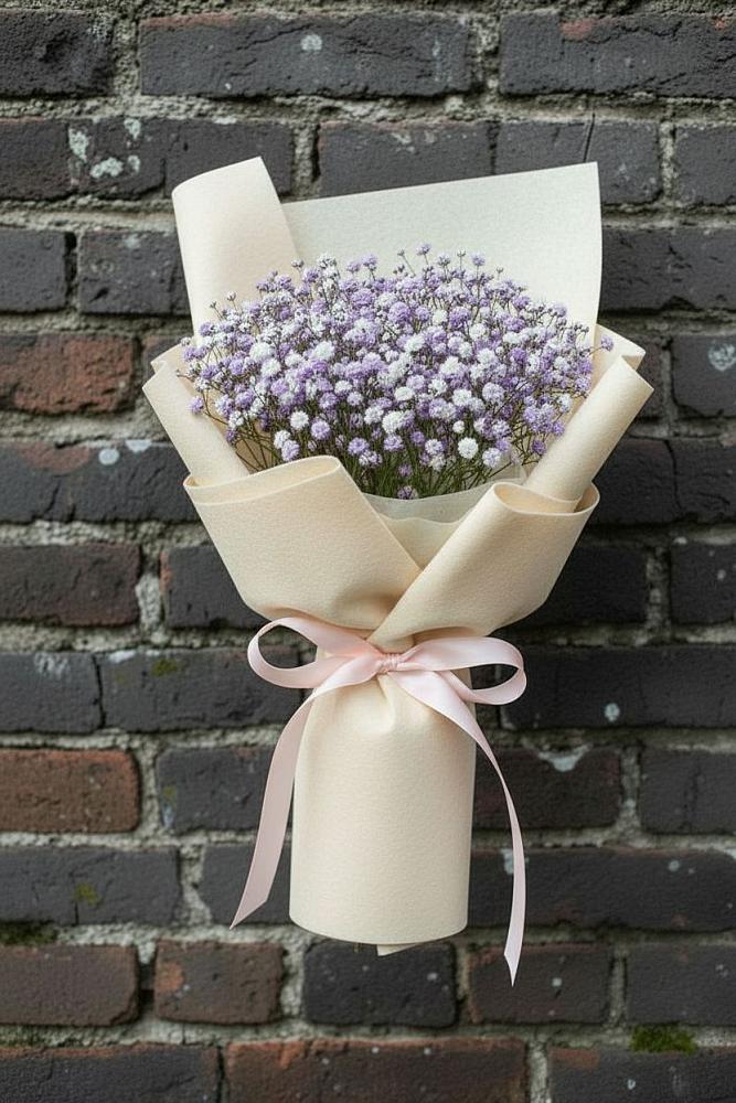 Букет цветов из: Гипсофила в Шестаково