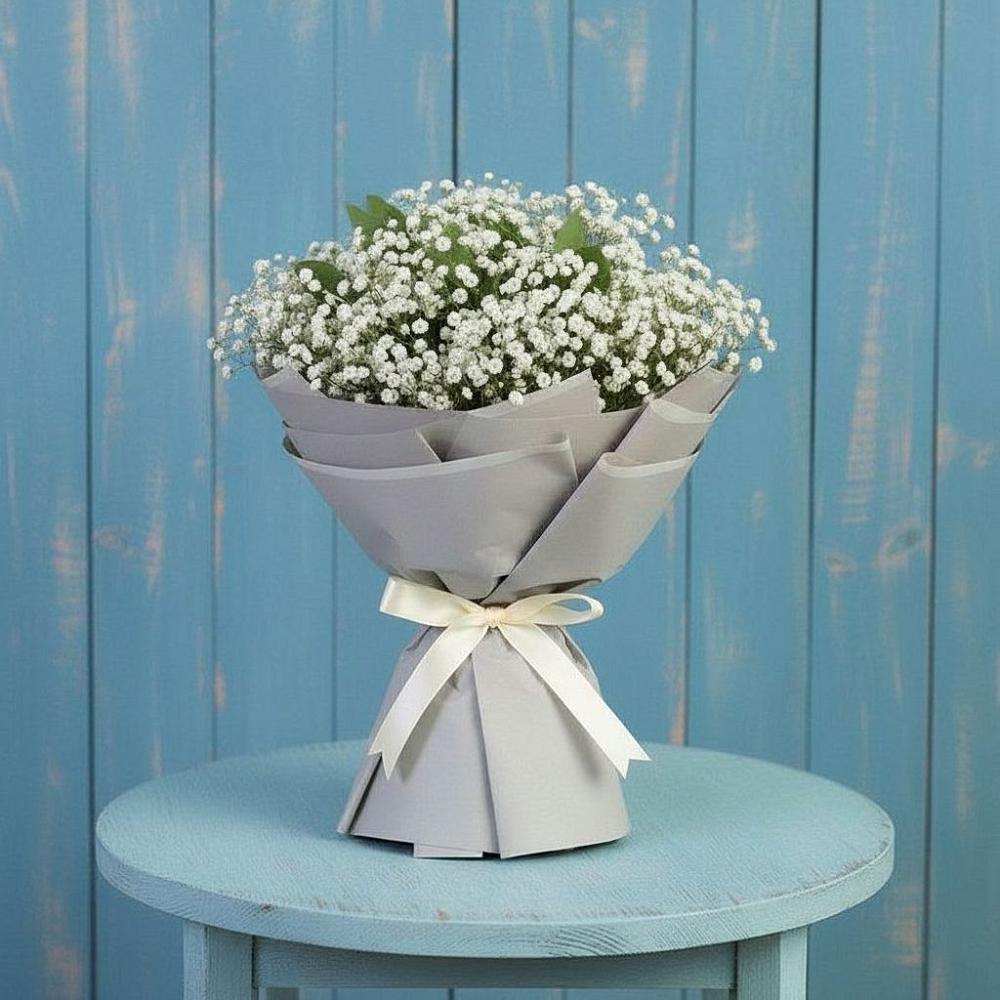 Букет цветов из: Гипсофила в Шестаково