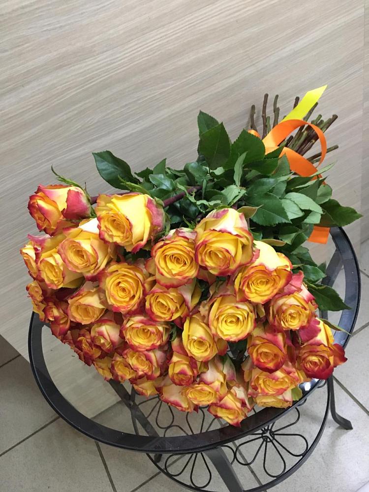 Букет Желтые розы в Шестаково