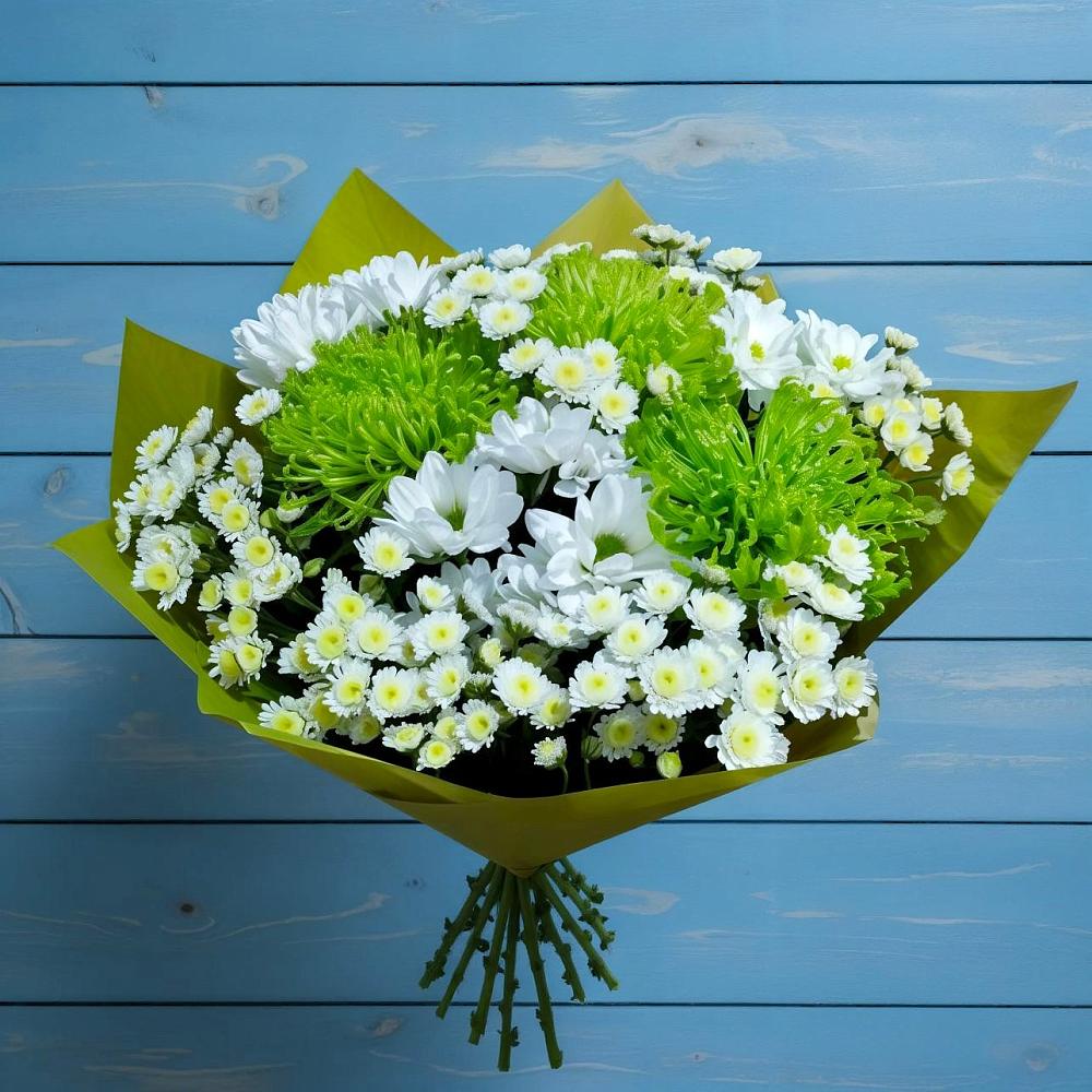 Букет цветов из: Хризантемы в Шестаково
