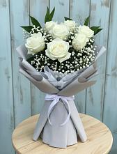 Букет цветов из:  Розы в Шестаково