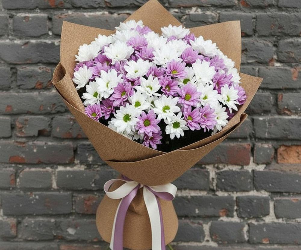 Букет цветов из: Хризантемы в Шестаково