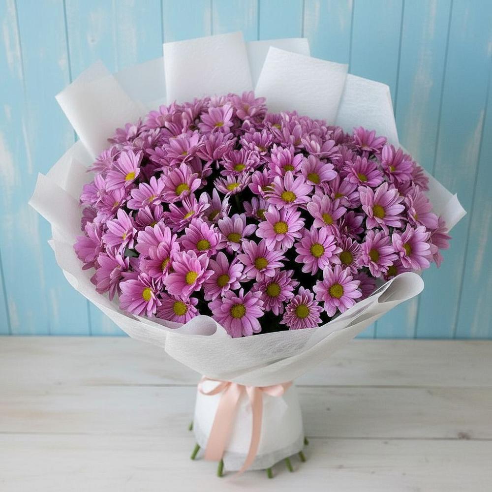 Букет цветов из: Хризантемы в Шестаково