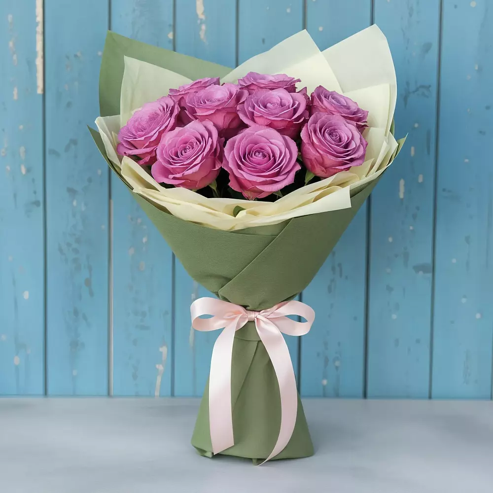 Букет Розы Фёрст Леди в Шестаково