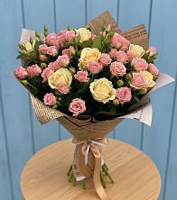 Букет цветов из:  Розы в Шестаково