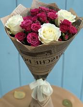 Букет цветов из:  Розы в Шестаково