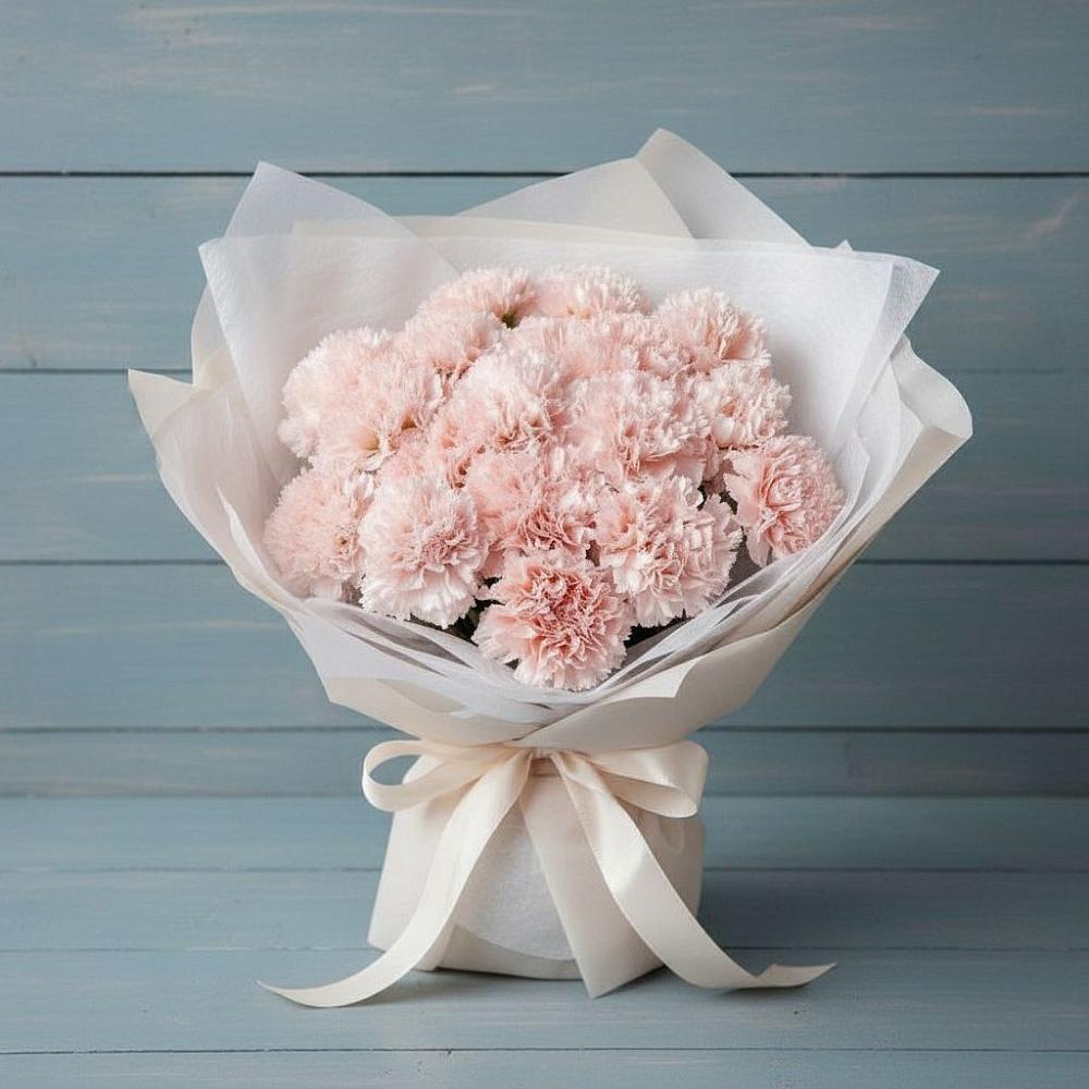 Букет цветов из: Гвоздики в Шестаково