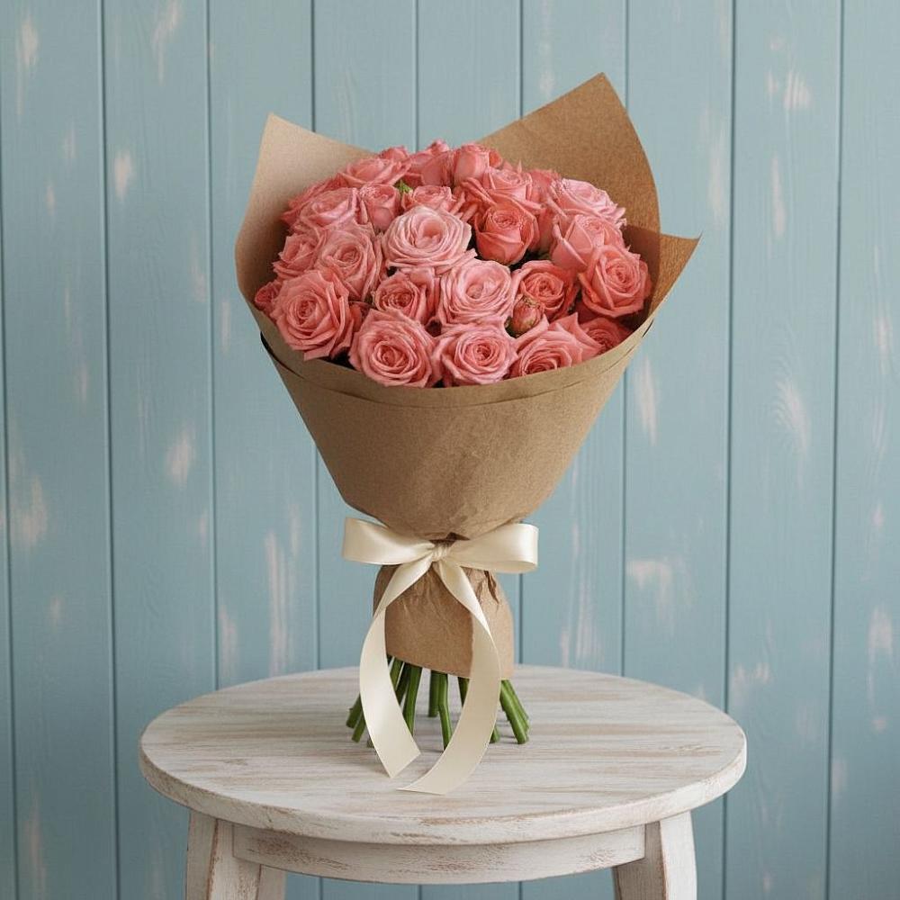 Букет цветов из: Розы в Шестаково