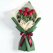 Букет цветов из:  Розы в Шестаково